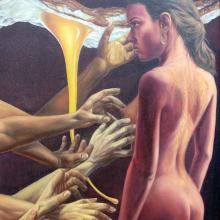 08.2009 Größe 50x60 Grapscher