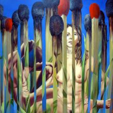 04.2010                Größe 100x130         Abgebrannt